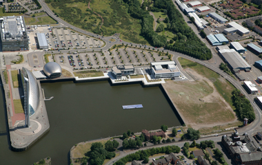 Aerial View of Canting Basin 
